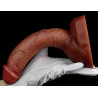 RealCockz Gode Curved Base 20 x 4.5cm Marron